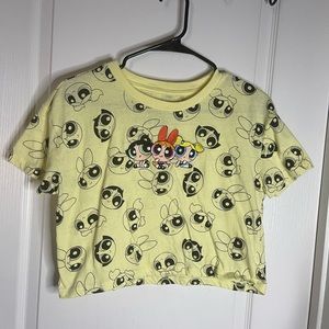 Womens power puff girl top